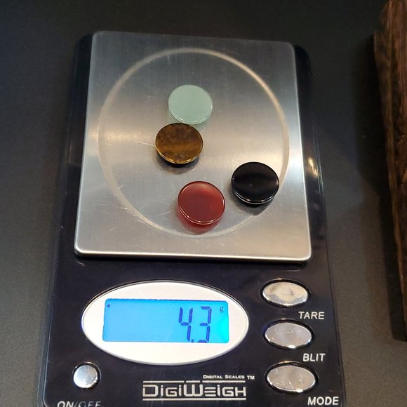 18 Inch 925 Sterling Silver Changeable Stones Marcasite Pendant Necklace - Picture 8 of 8